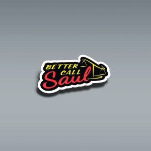 استیکر برچسب طرح سریال بهتره با سال تماس بگیری - Better Call Saul