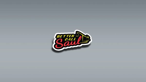 استیکر برچسب طرح سریال بهتره با سال تماس بگیری - Better Call Saul