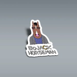 استیکر برچسب طرح انیمیشن بوجک هورسمن - Bojack Horseman